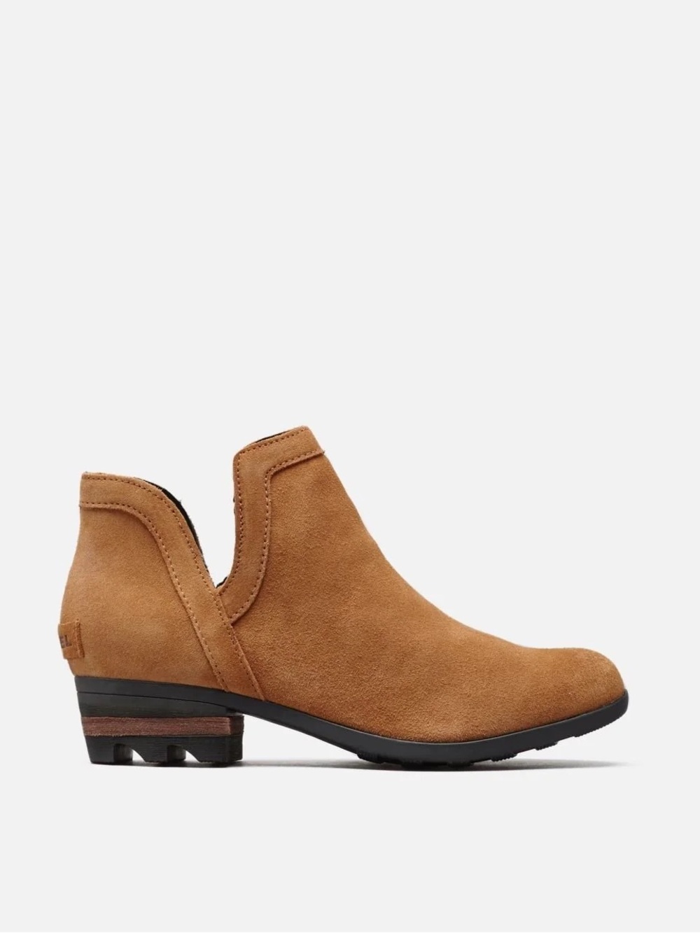 SOREL Lolla Cut-Out Suede Booties Size 12 Waterproof Boots